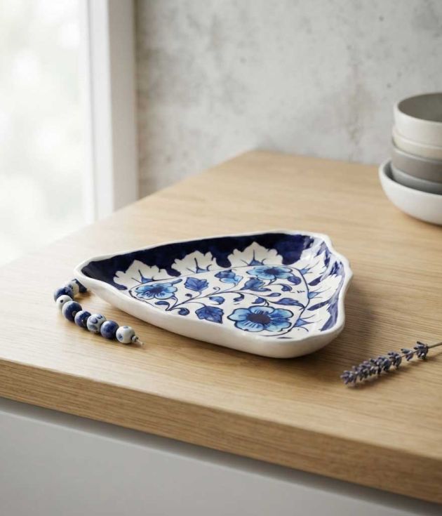 Ceramic Triangle Dish Big
