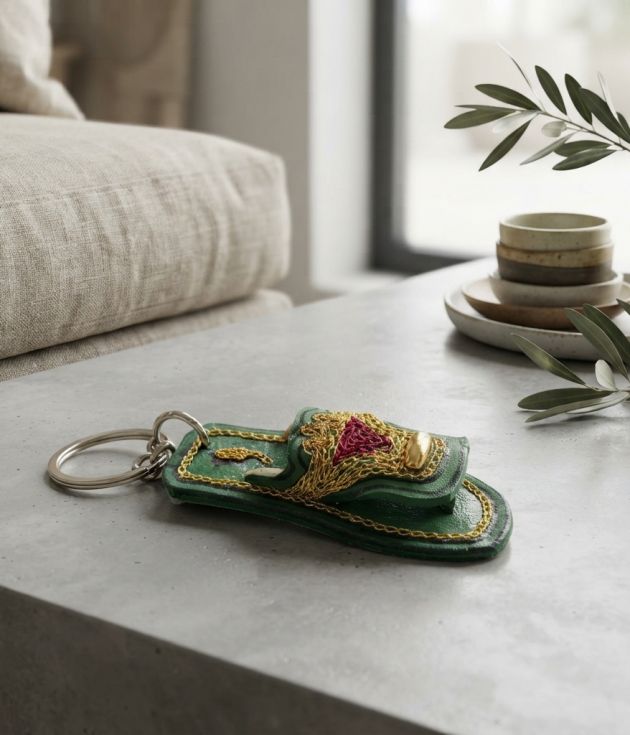 Sindhi Culture Chapple Keychain