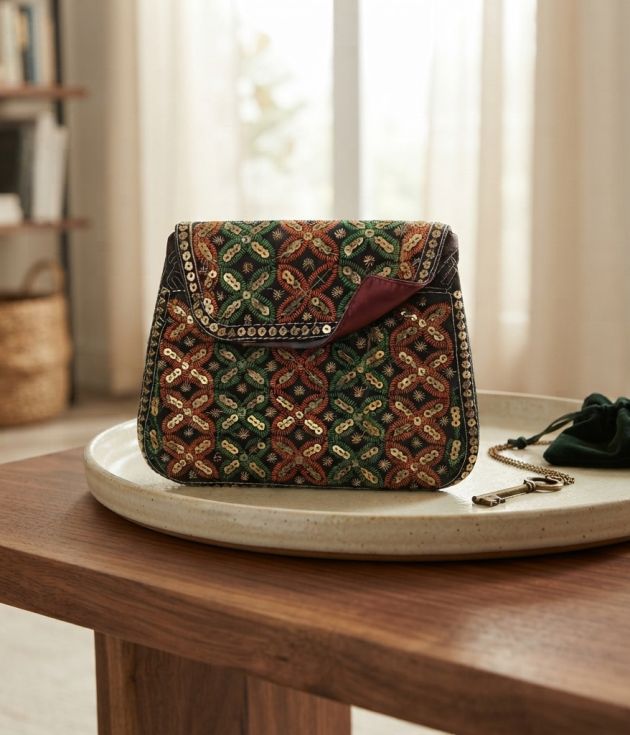 Ajrak Sindhi Children Bag