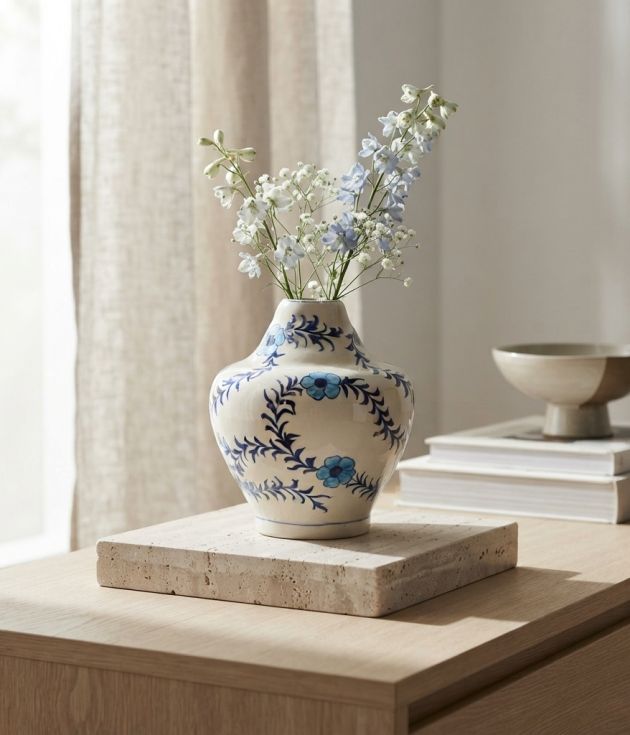 Ceramic star lamp