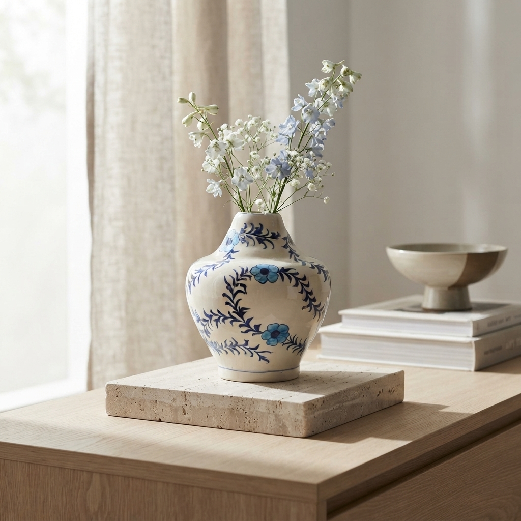 Ceramic star lamp