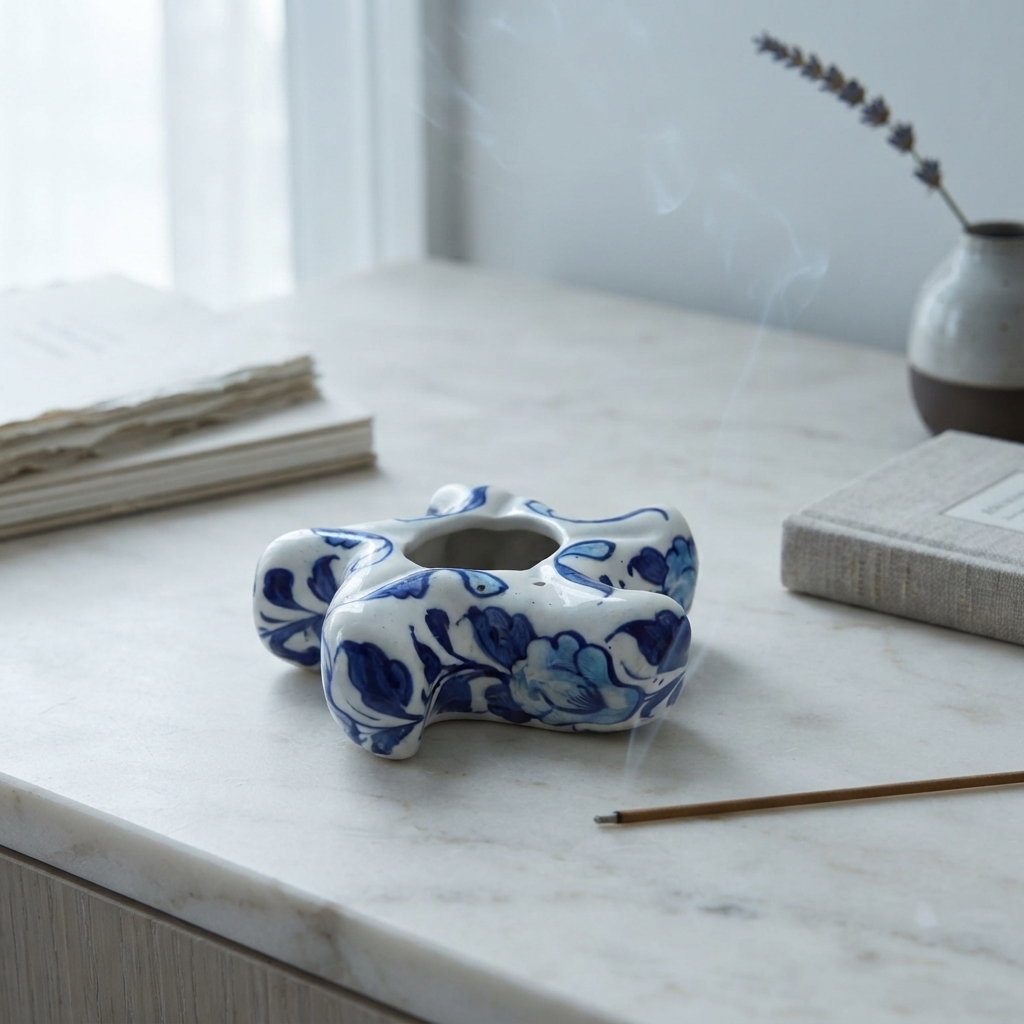 Ceramic star ashtry
