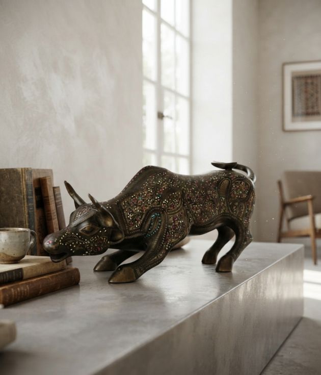 Fancy Bull (Brass)