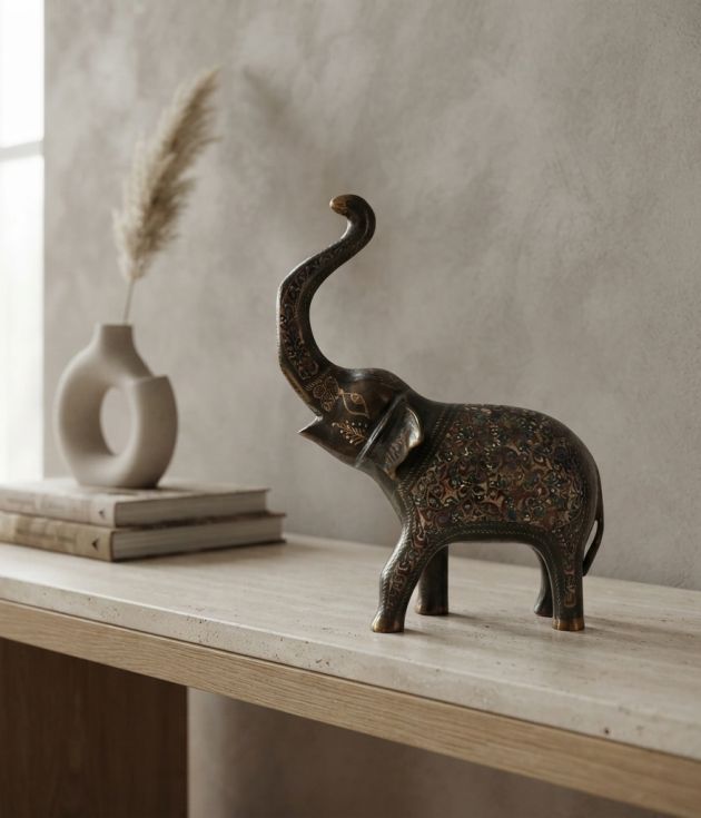 Fancy Elephant ( Brass)