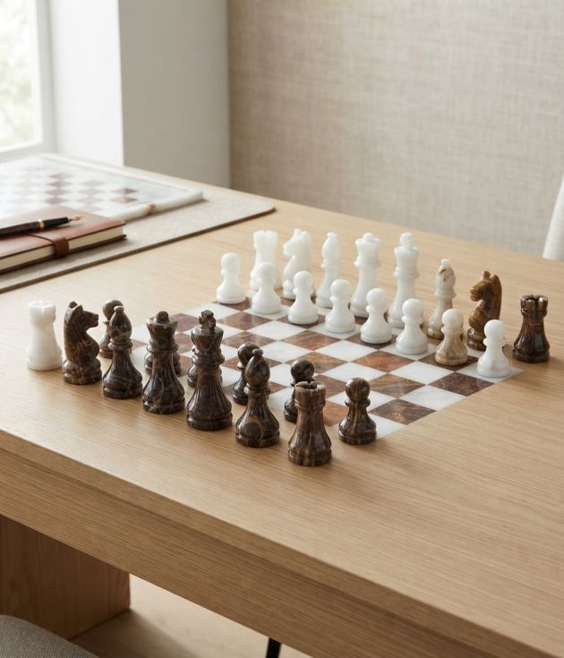 Onyx Chess Set 12/12