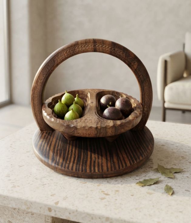 Wood Baskit (Rustic Harmony)