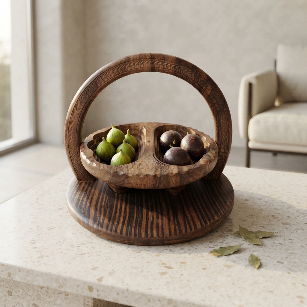 Wood Baskit (Rustic Harmony)